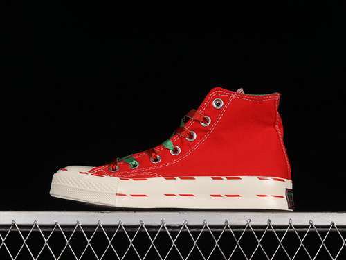 【260】[A04281C]-[CHUCK TAYLOR ALL-STAR 70S HIGH CHRISTMAS SNOWMAN RED/GREEN/BEIGE]-[UNISEX:35-44]