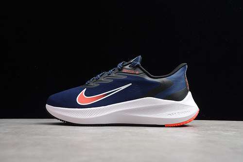 【270】[CJ0291-400]-[ZOOM WINFLO 7 MIDNIGHT NAVY/BRIGHT CRIMSON]-[MAN:39-45]