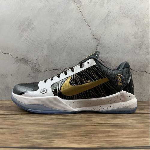 【360】[CD0824-127]-[KOBE 5 PROTRO BLACK/WHITE/GOLD]-[MAN:39-46]