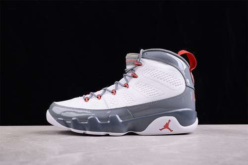 【530】[CT8019-162]-[AIR JORDAN 9 RETRO WHITE/COOL GREY/FIRE RED]-[MAN:40-47.5]