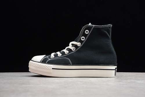 [55-53-61]-[162050C]-[CHUCK TAYLOR ALL-STAR 70S HIGH PSY-KICKS BLACK/BLACK-EGRET]-[WOMAN:36-40]