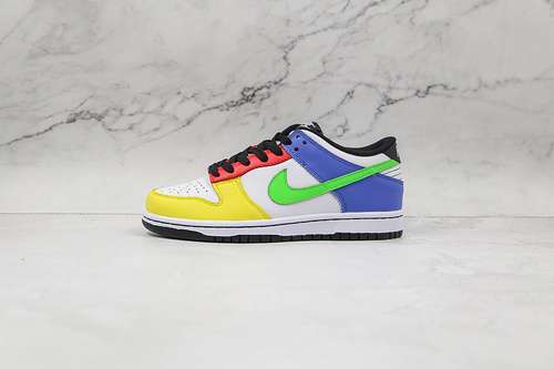 【400】[DD1503-106]-[SB DUNK LOW GREEN STRIKE/EMBER GLOW/VINTAGE YELLOW/SAPPHIRE]-[UNISEX:36-46]