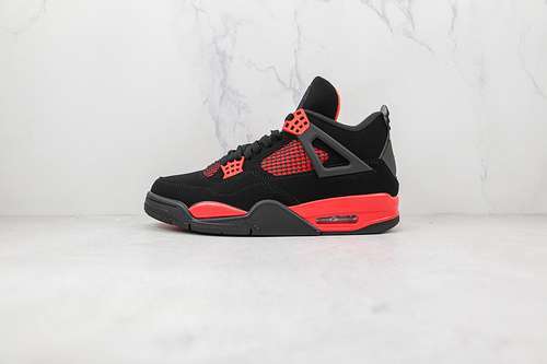 【360】[CT8527-016]-[AIR JORDAN 4 RETRO RED THUNDER BLACK/WHITE-RED]-[WOMAN:36-39]-[MAN:40-46]