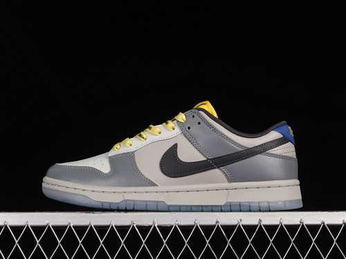 【330】[DR6187-001]-[DUNK LOW NORTH CAROLINA A&amp;T COOL GREY/YELLOW-BLUE-BLACK-SAIL]-[UNISEX:36-