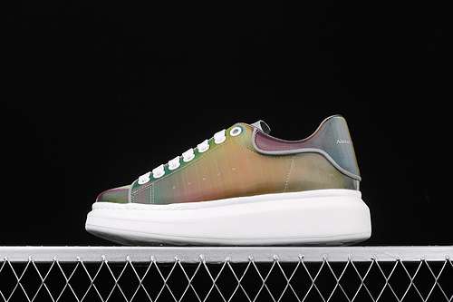 [ALE*XANDER MCQUEEN SOLE SNEAKERS GREY/WHITE/MULTI-COLOR]-[WOMAN:34-39]