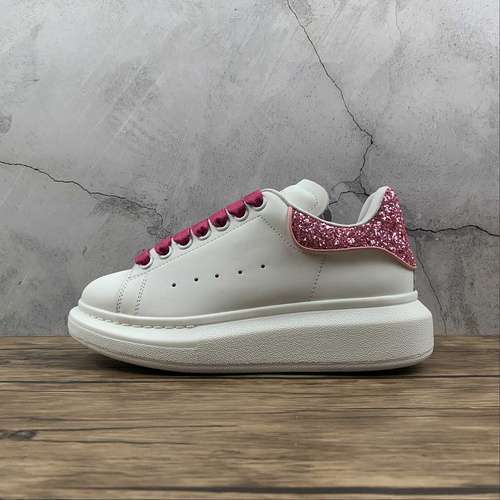 【340】[ALE*XANDER MCQUEEN SHOES WHITE/WHITE/PINK]-[WOMAN:35-40]