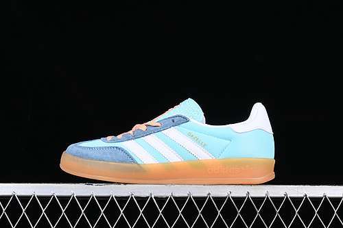 【230】[HQ9017]-[ADIDAS GAZELLE INDOOR PRELOVED BLUE/CLOUD WHITE/GUM]-[WOMAN:36-39]-[MAN:40-45]