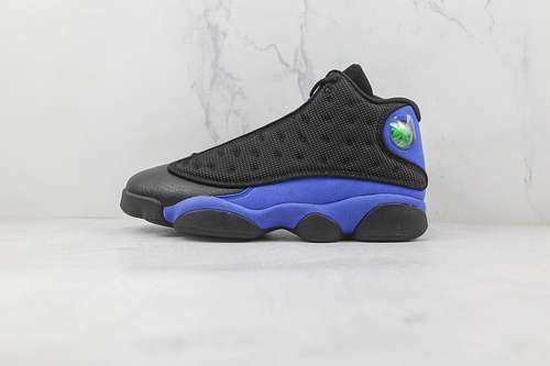 【580】[414571-040]-[AIR JORDAN 13 RETRO BLACK/BLACK/WHITE/HYPER ROYAL]-[MAN:40-47.5]