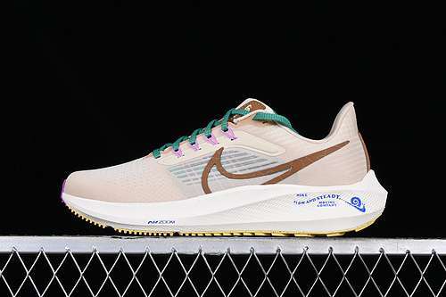 【260】[DV8922-100]-[AIR ZOOM PEGASUS 39 WHITE/GREY/BROWN/GREEN]-[MAN:39-46]