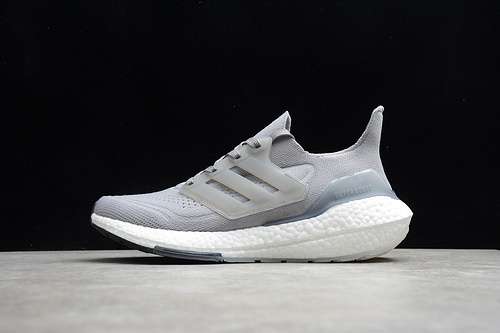 【340】[FY0381]-[ULTRA BOOST 21 COOL GREY/WHITE-BLACK]-[WOMAN:36-39]-[MAN:40-45]