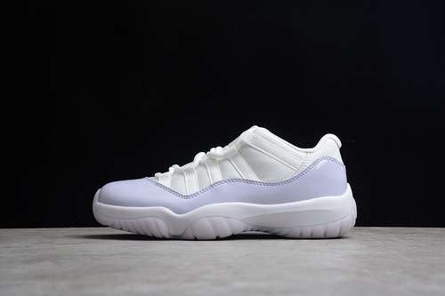 【460】[AH7860-101]-[AIR JORDAN 11 RETRO LOW WHITE/PURE VIOLET-WHITE]-[WOMAN:36-39]-[MAN:40-44.5]