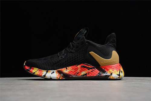 【280】[FW4535]-[ALPHABOUNCE BEYOND SHOES CORE BLACK/GOLD/ORANGE]-[MAN:39-45]
