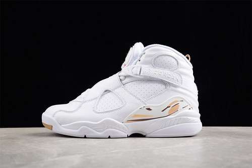 【530】[AA1239-135]-[OVO X AIR JORDAN 8 RETRO WHITE/METALLIC GOLD-VARSITY RED-BLUR]-[MAN:40-48.5]