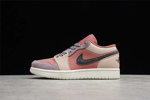 【340】[DC0774-602]-[CJ AIR JORDAN 1 LOW CANYON RUST/BLACK/PURPLE SMOKE]-[WOMAN:35.5-40]