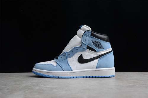 【360】[555088-134]-[AIR JORDAN 1 RETRO HIGH OG WHITE/UNIVERSITY BLUE/BLACK]-[WOMAN:36-40]