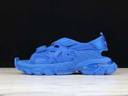 【580】[OK BA*LEN*CIAGA TRACK 4.0 SANDALS BLUE/BLUE/BLUE]-[WOMAN:35-39]-[MAN:40-45]