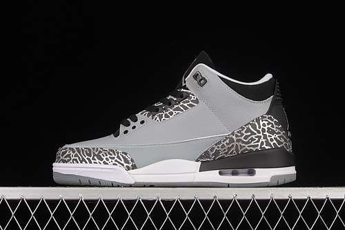 【450】[136064-004]-[AIR JORDAN 3 RETRO WOLF GREY/BLACK/WHITE]-[WOMAN:36-39]-[MAN:40-46]