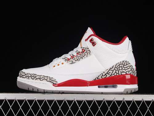 【360】[CT8532-126]-[AIR JORDAN 3 RETRO WHITE/LIGHT CURRY/CARDINAL RED/CEMENT GREY]-[MAN:40-47.5]