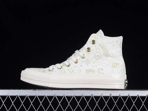 【210】[A02207C]-[CHUCK 70 HIGH GOLDEN ELEMENTS EGRET/LIGHT GOLD/BLACK]-[WOMAN:35-39]-[MAN:40-44]