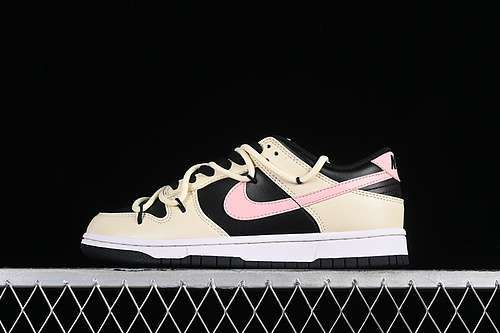 【320】[FD1232-001]-[DUNK LOW SB BLACK/PINK/YELLOW]-[WOMAN:35-41]