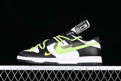 【280】[FD4623-134]-[DUNK LOW MULTI COLOR WHITE/BLACK/GREEN]-[WOMAN:36-39]-[MAN:40-46]