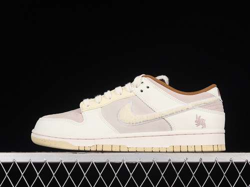 【270】[FD4203-211]-[DUNK LOW SB YEAR OF THE RABBIT FOSSIL STONE/COCONUT MILK/SAIL]-[UNISEX:36-45]