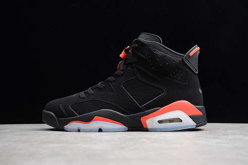 [384664-060]-[ST AIR JORDAN 6 RETRO BLACK/INFRARED-2019 RELEASE]-[UNISEX:36-47.5]-[OG00208]