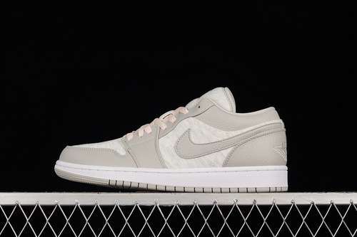 【300】[DQ6076-001]-[AIR JORDAN 1 LOW SE LIGHT IRON ORE/WHITE/ATMOSPHERE]-[WOMAN:36-39]-[MAN:40-46]