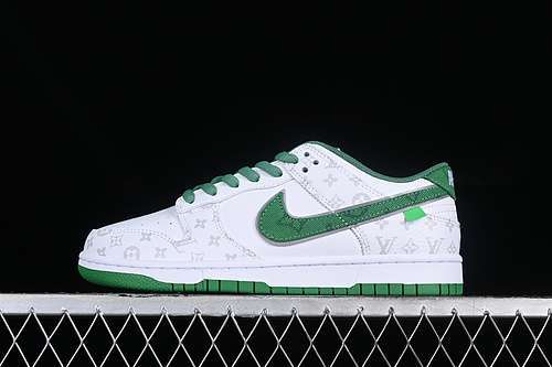 【360】[LV0526-597]-[DUNK SB LOW LOUIS VUITTON GREY/GREEN/WHITE]-[WOMAN:36-39]-[MAN:40-45]