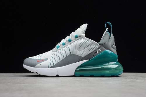 【290】[AH8050-021]-[AIR MAX 270 WHITE/LAKE BLUE-GREY]-[WOMAN:36-39]-[MAN:40-45]