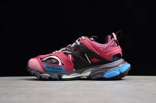 【580】[ECBA8041834]-[GZ BA-LEN-CIAGA TRACK 3.0 SNEAKER MULTI-COLOR]-[UNISEX:36-45]