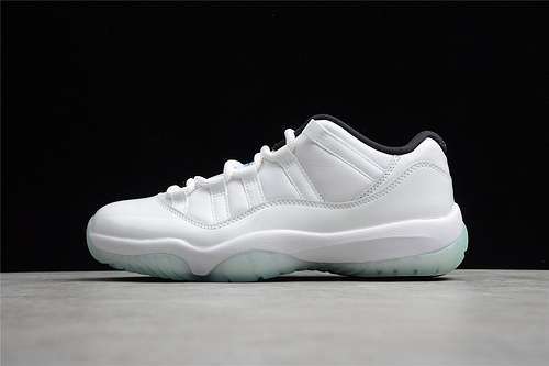 【470】[AV2187-117]-[AIR JORDAN 11 RETRO LOW WHITE/WHITE/BLACK/LEGEND BLUE]-[MAN:40-47]