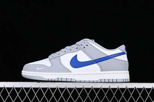 【250】[FN3878-001]-[DUNK LOW GS WOLF GREY/GAME ROYAL/WHITE]-[WOMAN:36-39]-[MAN:40-46]