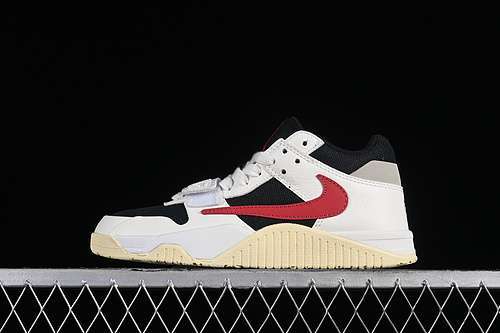 【300】[FZ8117-101]-[TRAVIS SCOTT X JORDAN JUMPMAN JACK TR SAIL/UNIVERSITY RED/BLACK/MUSLIN]-[36-45]