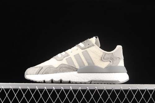【280】[FX5577]-[NITE JOGGER BOOST SHOES LIGHT GREY/BEIGE/CLOUD WHITE]-[WOMAN:36-39]-[MAN:40-45]