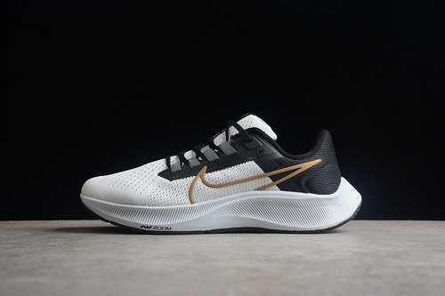 【280】[CW7356-007]-[AIR ZOOM PEGASUS 38 PHOTON DUST/LIGHT SMOKE GREY/PARTICLE GREY/METALLIC GOLD]