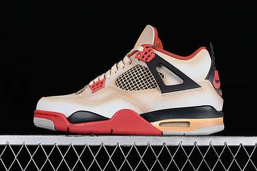 【360】[AQ9129-105]-[JORDAN AIR JORDAN 4 RETRO WHITE/RED/BLACK/YELLOW]-[MAN:40-47.5]