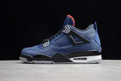 [CQ9597-401]-[ST AIR JORDAN 4 RETRO WINTER LOYAL BLUE/WHITE-HABANERO RED-BLACK]