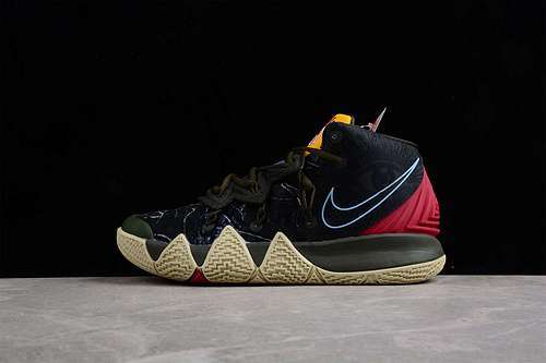 【390】[CT1971-300]-[KYRIE HYBRID S2 EP WHAT THE CAMO CARGO KHAKI/LIGHT MARINE/UNIVERSITY GOLD]