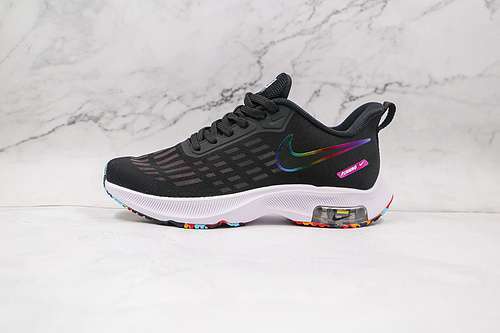 【300】[DJ3128-003]-[AIR ZOOM STRUCTURE 38X BLACK/WHITE/MULTI-COLOR]-[MAN:40-45]