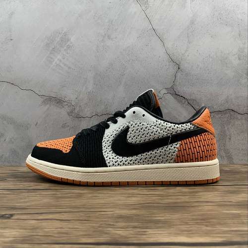 【300】[AH4506-100]-[AIR JORDAN 1 LOW FLYKNIT SHATTERED BACKBOARD SAIL/BLACK-COPPER FLASH]-[MAN:40-45]