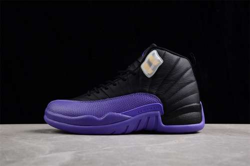 【560】[CT8013-057]-[AIR JORDAN 12 RETRO BLACK/FIELD PURPLE/METALLIC GOLD/TAXI]-[MAN:40-47.5]