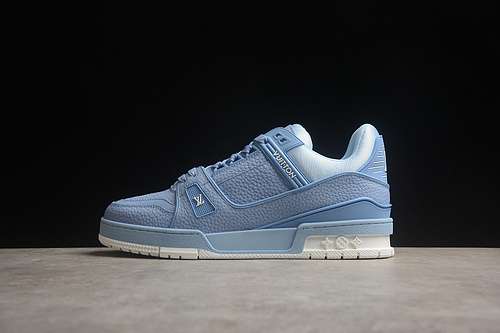 【630】[2024TRAINER L*V LOUIS VUITTON TRAINER BLUE/WHITE]-[WOMAN:35-39]-[MAN:40-45]