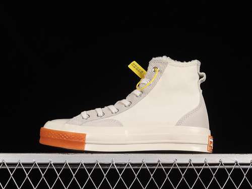 【250】[A04409C]-[CHUCK TAYLOR ALL-STAR 70S HIGH LIGHT GREY/WHITE/ORANGE]-[WOMAN:35-39.5]-[MAN:40-44]