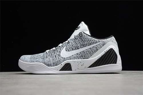 【360】[653456-101]-[KOBE 9 ELITE LOW XDR BEETHOVEN WHITE/BLACK/WOLF GREY]-[MAN:40-46]