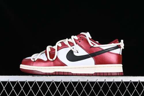 【310】[FJ4555-100]-[SB DUNK LOW PRM WHITE/RED/BLACK]-[WOMAN:35-39]-[MAN:40-46]