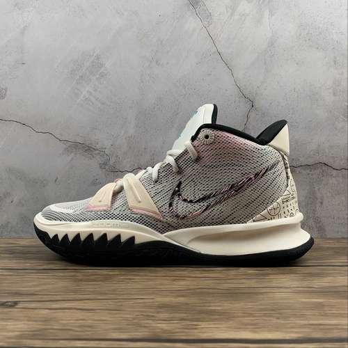 【360】[CZ0143-100]-[KYRIE 7 EP YIN YANG EDITION PALE IVORY/CHLORINE BLUE/BLACK]-[MAN:39-46]