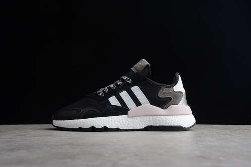 【300】[FV3880]-[NITE JOGGER REPTILE PACK BLACK/PINK/WHITE]-[WOMAN:36-39]-[MAN:40-45]