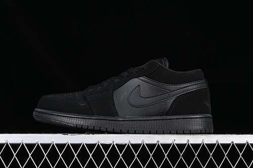 【260】[553558-025]-[AIR JORDAN 1 LOW OG ALL BLACK BLACK]-[MAN:39-46]