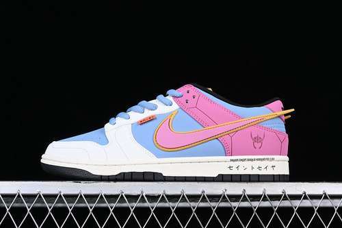 【350】[ZD2356-153]-[SB DUNK LOW WHITE/BLUE/PURPLE]-[WOMAN:36-39]-[MAN:40-45]